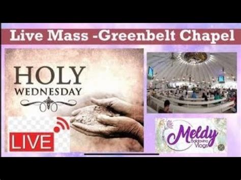 greenbelt chapel live mass today